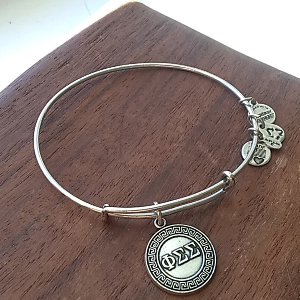 Alex and Ani- Phi Sigma Sigma bracelet